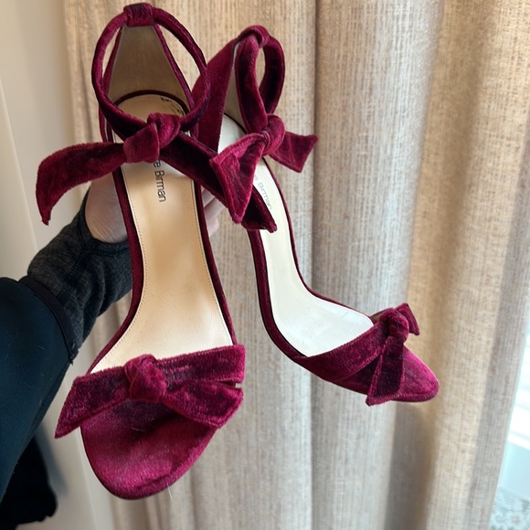 Alexandre Birman “Clarita” Velvet Sandals - Picture 3 of 7